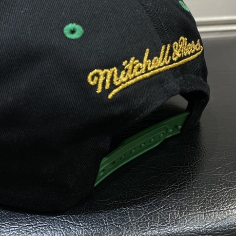 Mitchell&Ness ミッチェル&ネス NBA ミルウォーキーバックス Bucks スナップバックキャップ