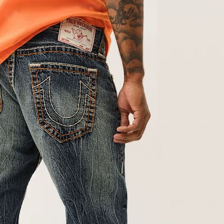プレミアムジーンズ True Religion トゥルーレリジョン Rocco Super T Skinny スキニージーンズ (JNS260)