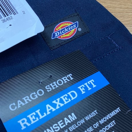 米国仕様 Dickies ディッキーズ 557 FLEX Cargo Shorts リラックスフィット カーゴショート 濃紺 (SJNS12)