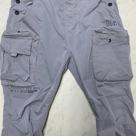 SmokeRise スモークライズ Windbreaker ウィンドブレーカー オーバーオール グレー (OA6)