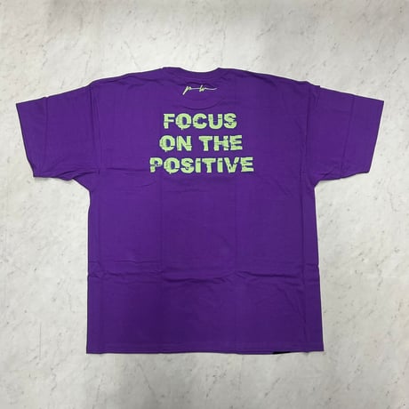 LA発 Positive Wear Clothing ポジティブウェア クロージング Rubic Splash Tシャツ (PWT36purp)