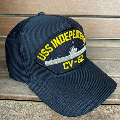 アメリカ製 イーグルクレスト社 CV-62 USS INDEPENDENCE インディペンデンス 米海軍 空母 ミリタリー キャップ