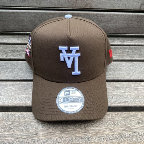 海外限定 Newera ニューエラ 9Forty A-Frame Aフレーム LA Dodgers ドジャース キャップ 100th Anniv (940-97)