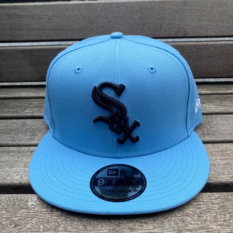 USA仕様 9FIFTY ニューエラ MLB シカゴ ホワイトソックス Whitesox スナップバックキャップ Essentials Sky Blue (950-206)
