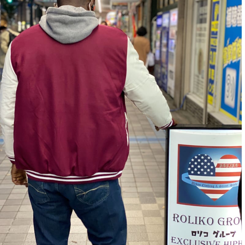 Maximos USA ビンテージ ベースボールジャケット スタジャン Maximos USA ビンテージ ベースボールジャケット スタジャン