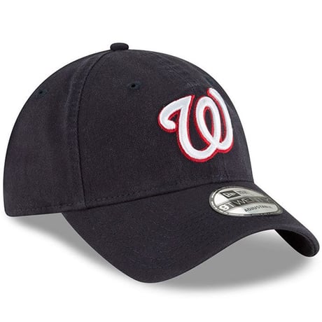 9Twenty ニューエラ NEWERA ワシントン ナショナルズ  MLB ストラップバックキャップ 紺