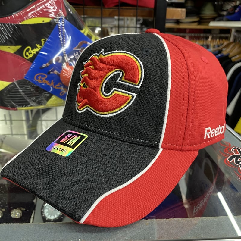 S/M】 Reebok リーボック Flames カルガリー フレームス NHL フレックス...