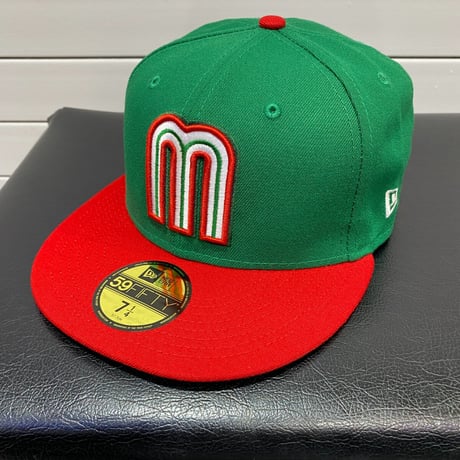 海外仕様 WBC公式 メキシコ代表 NEWERA ニューエラ 59FIFTY ワールドベースボールクラシックス (100-2)
