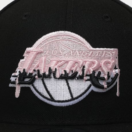 USA限定 Newera ニューエラ NBA  9FIFTY ロサンゼルス レイカーズ Q3 QT スナップバックキャップ