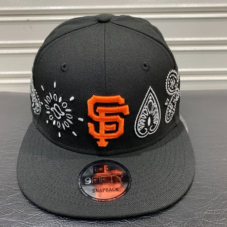 USA限定 Newera ニューエラ 9FIFTY ペイズリー スナップバック MLB サンフランシスコ ジャイアンツ