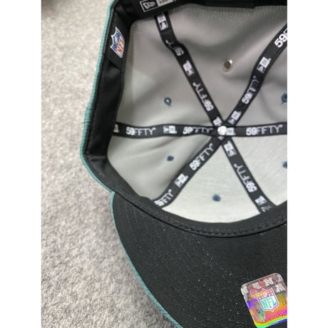 NFL 限定100周年記念 NEWERA ニューエラ Eagles フィラデルフィア イーグルス 59Fifty キャップ