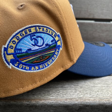 海外限定 Newera ニューエラ 9Forty Aフレーム LA Dodgers ドジャース キャップ 50th Anniv (940-109)