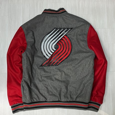 USA限定 JHデザイン NBAトレイルブレイザーズ BLAZERS リバーシブル スタジャン