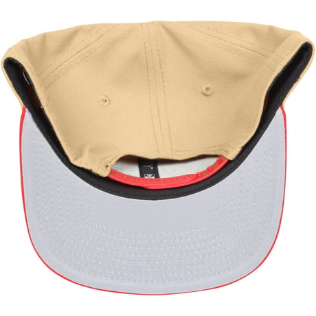 USA正規品 NFL ニューエラ NEWERA 旧ロゴ SF サンフランシスコ 49ers フォーティナイナーズ スナップバック 9Fifty アメフト 調節可 キャップ Baycik 2トーン