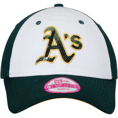 日本未発売 Glimmer グリマー NEWERA ニューエラ MLB オークランド Athletics アスレチックス