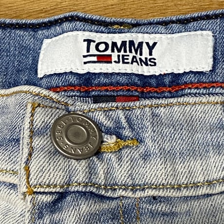 USAモデル TOMMY HILFIGER トミーヒルフィガー TJ Slim Jeans ストレッチ スリムデニム (R4F-3)