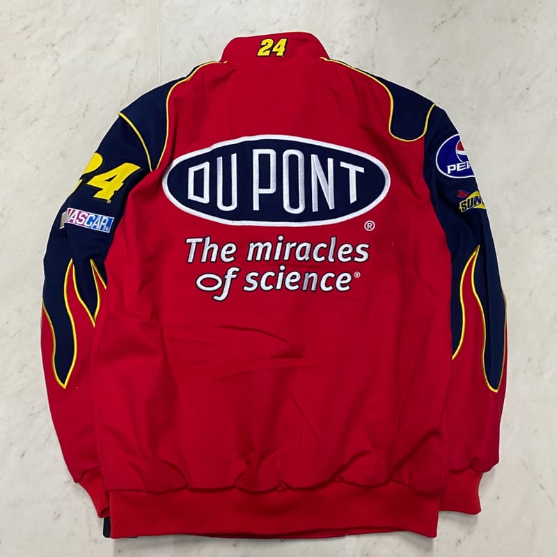 激レア】デュポン ファイアーパターン レーシングジャケット Dupont