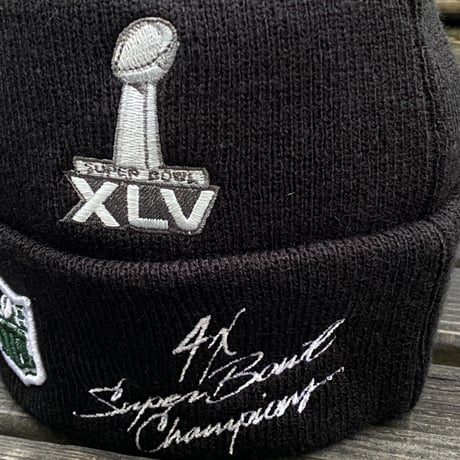 USA限定 NEWERA ニューエラ NFL スーパーボウル チャンピオンズ ニットキャップ パッカーズ