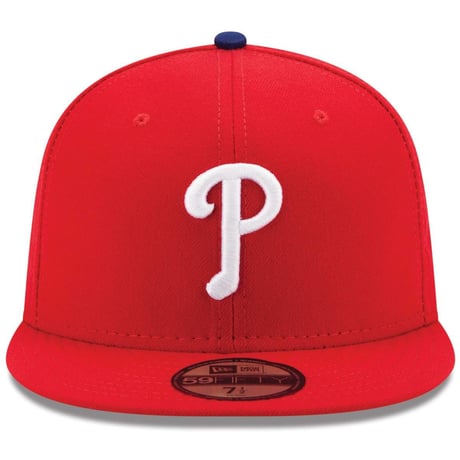 59FIFTY ニューエラ Newera フィラデルフィア フィリーズ  Phillies 公式 game (21-1)