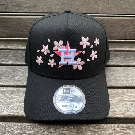 海外限定 Newera ニューエラ 9Forty Aフレーム Astros ヒューストン アストロズ SAKURA 桜 キャップ (940-231)