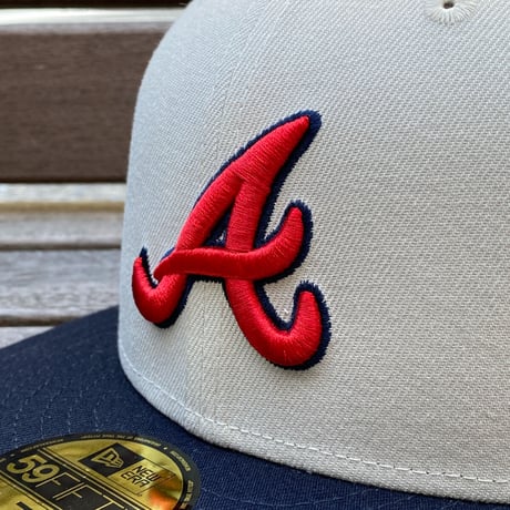 USA限定 59FIFTY ニューエラ Atlanta Braves アトランタ ブレーブス Off-Campus (2-5)