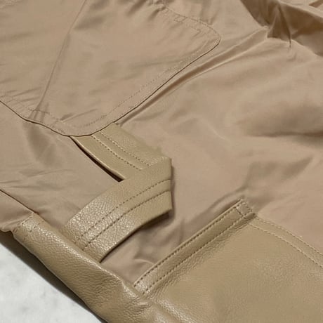 アメリカLA発 EPTM USA エピトミ ARLO CARPENTER PANTS カーペンターパンツ ヴィーガンレザー (JNS110)