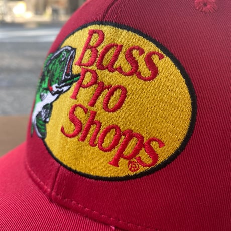限定ステイトパッチ仕様 Bass Pro Shops バスプロショップス 刺繍ロゴ South Carolina サウスカロライナ メッシュキャップ (Bps59)