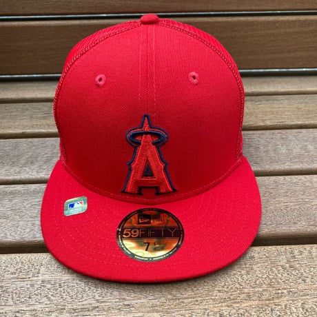NEWERA ニューエラ 59FIFTY 限定SpringTraining メッシュキャップ LA Angels エンゼルス (14-6)