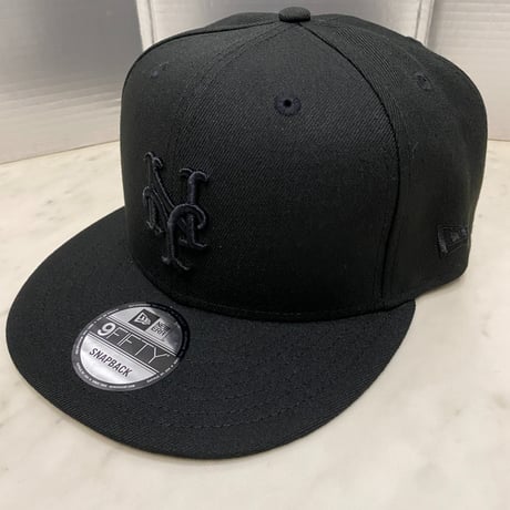 9FIFTY ニューエラ Newera ニューヨーク メッツ NY Mets スーパーブラック スナップバックキャップ BOB (950-167)