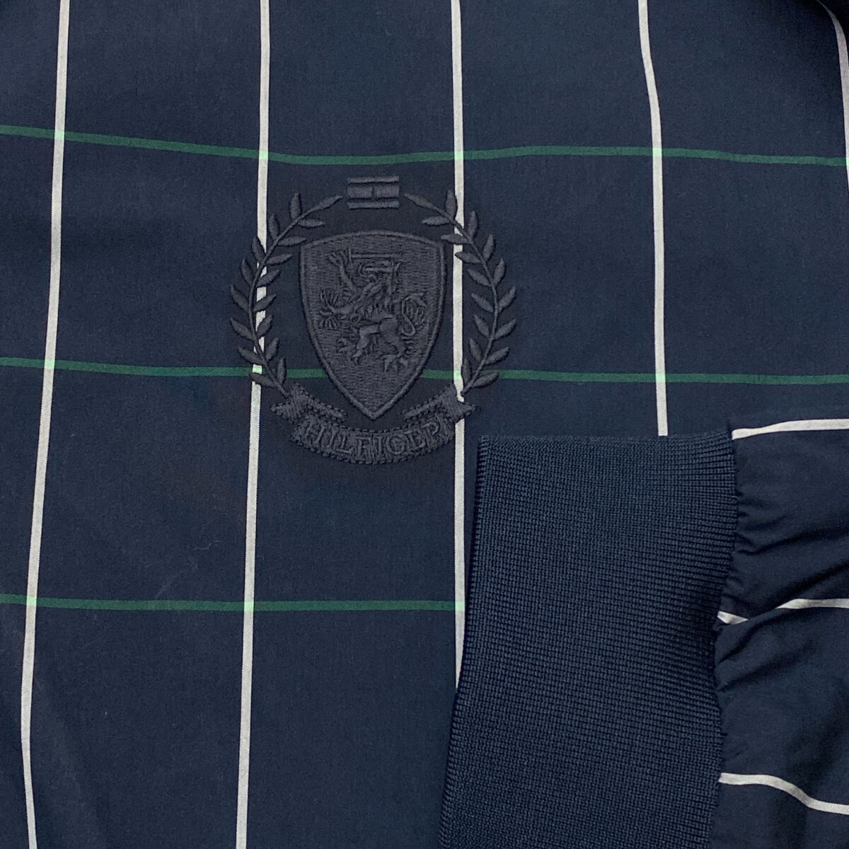 TOMMY HILFIGER トミーヒルフィガー CLUB クレスト刺繍 クルー