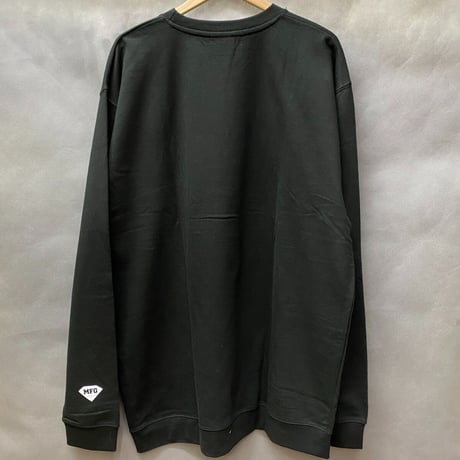 Diamond Supply ダイヤモンドサプライ LooseTrucks クルーネック スウェット トレーナー 黒 MFG