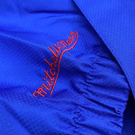 USA限定 Mitchell&Ness MLB シカゴ カブス Team Origins ハーフZIP ウィンドブレーカー Cubs