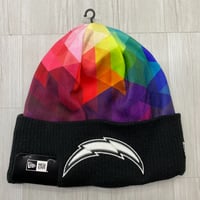 限定 NEWERA ニューエラ NFL クルーシャル キャッチ LA Chargers チャージャーズ Prism (Beanie159)