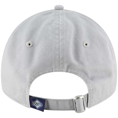 9Twenty ニューエラ NEWERA タンパベイ Rays レイズ MLB メジャーリーグ サイズ調整可 ローキャップ ストラップバック USA正規 グレー