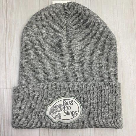全米最大級のアウトドアブランド Bass Pro Shops バスプロショップス パッチ ニット帽 (Bps35)