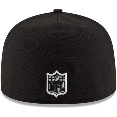 NFL公式 NEWERA ニューエラ SF サンフランシスコ 49ers フォーティナイナーズ 黒 59Fifty キャップ NFL