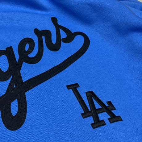 米国老舗ブランド Antigua ロサンゼルス ドジャース MLB コバルトブルー VICTORY HOODIE