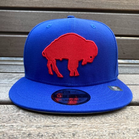 USA限定 9FIFTY ニューエラ NFL ビルズ BUF BILLS スナップバックキャップ 70-73 Throwback