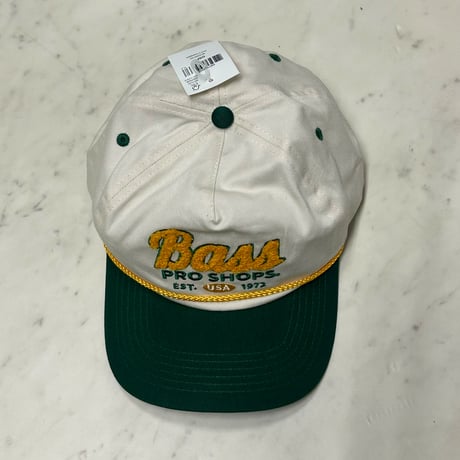 米国アウトドアブランド Bass Pro Shops バスプロショップス Chenille Patch Cap シェニールパッチ キャップ (Bps65)