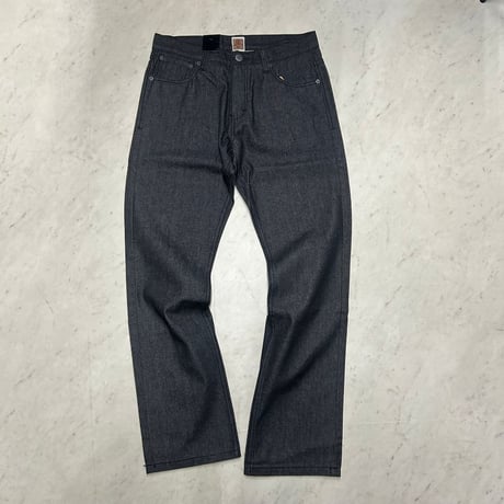 王道のベーシックスタイル JACK Los Angeles ジャック Slim Straight スリム ストレート デニム R.ブラック (JNS157)