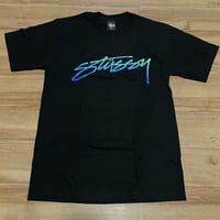 Stussy ステューシー 半袖 Dots ドット ヴィンテージロゴ Tシャツ ブラック 黒 ラグナビーチ (30)