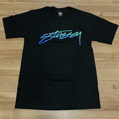Stussy ステューシー 半袖 Dots ドット ヴィンテージロゴ Tシャツ ブラック 黒 ラグナビーチ (30)