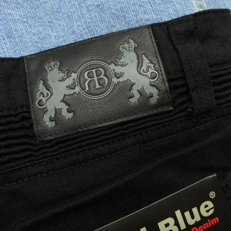 米国ブランド ROYAL BLUE ロイヤルブルー プレミアムデニム カーゴ ブラックデニム サイドポケット付 (JNS83)