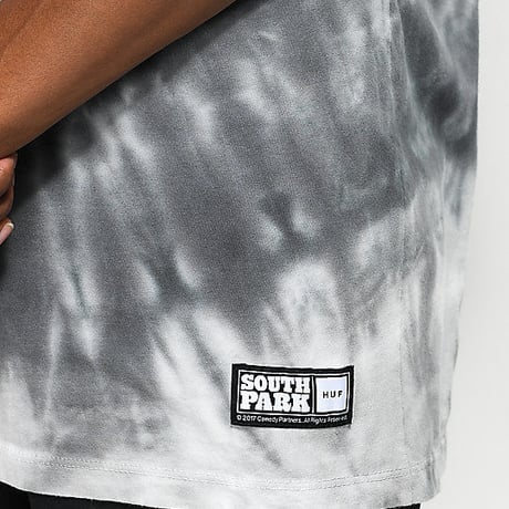 限定モデル HUF ハフ SOUTHPARK サウスパーク TIEDYE タイダイ TRIPPY コラボ Tシャツ アメコミ