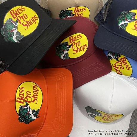 全米最大級のアウトドアブランド Bass Pro Shops バスプロショップス トラッカーキャップ (Bps13)