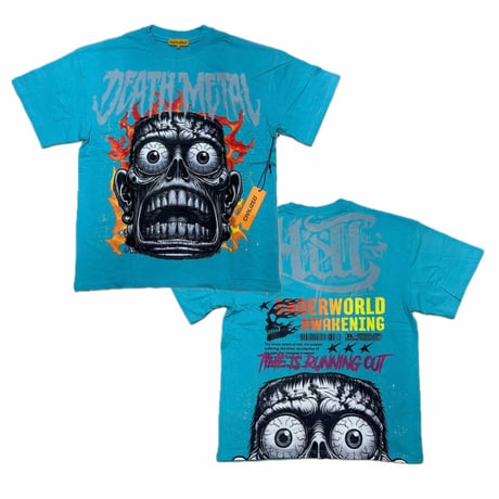 米国発 Civilized シヴィライズド DEATH METAL T-Shirts デスメタル 半袖 Tシャツ (CropT44)