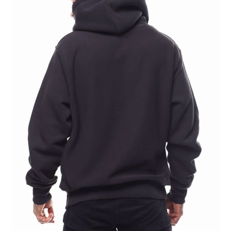 日本未発売 チャンピオン Champion USA リバースウィーブ チェーンステッチ スウェット プルオーバー パーカー 黒