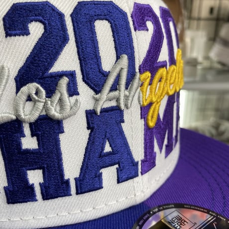 限定 ニューエラUSA デュアル チャンピオン 9Fifty メモリアルキャップ LA ドジャース レイカーズ