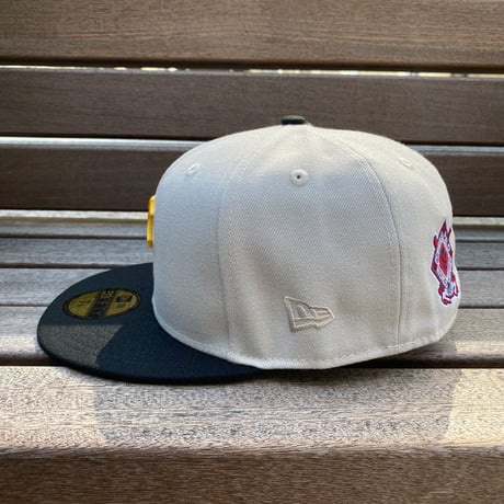 USA限定 59FIFTY ニューエラ Pittsburgh Pirates ピッツバーグ パイレーツ Off-Campus (22-5)