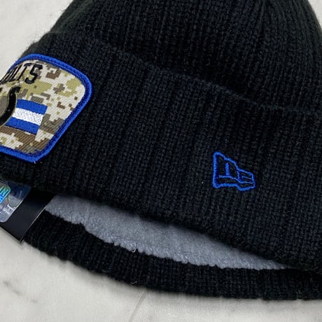 限定Salute to Service ニューエラ NEWERA ニット帽 NFL インディアナポリス コルツ Colts